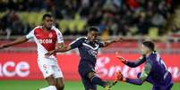 Monaco e Bordeaux fizeram duelo na parte de baixo da tabela da Ligue 1 neste sábado (AFP)  Foto: Lance!