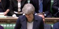 Primeira-ministra britânica, Theresa May
13/03/2019
Reuters TV via REUTERS?  Foto: Reuters