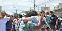 Movimentação após tiroteio na Escola Estadual Raul Brasil, em Suzano  Foto: Bruna Nascimento / MyPhoto Press/Estadão Conteúdo
