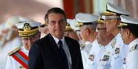 Presidente Jair Bolsonaro participa de comemora&ccedil;&atilde;o dos Fuzileiros Navais
09/01/2019
REUTERS/Adriano Machado  Foto: Reuters