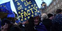 Protestante anti-brexit  Foto: Dylan Martinez / Reuters