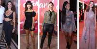 Famosas na festa da Carol Sampaio (Fotos: Daniel Pinheiro/AgNews)  Foto: Elas no Tapete Vermelho