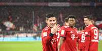 James marca três, Bayern goleia e volta à liderança do Alemão (Foto: Reprodução / Twitter)  Foto: LANCE!