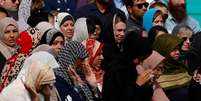 Premiê da Nova Zelândia, Jacinda Jacinda Ardern, durante orações muçulmanas de sexta-feira em Christchurch
22/03/2019
REUTERS/Jorge Silva  Foto: Reuters