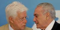 Moreira Franco e Temer conversam durante cerimônia no ano passado
04/04/2018
REUTERS/Ueslei Marcelino  Foto: Reuters