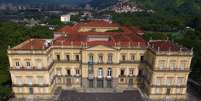 Vista aérea do Palácio de São Cristóvão, prédio onde hoje funciona o Museu Nacional/UFRJ, antes do incêndio  Foto: Fabio Motta / Estadão