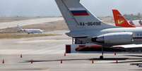 Aviões da Força Aérea Russa desembarcaram com tropas na Venezuela  Foto: Carlos Jasso / Reuters