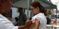 Depois de confirmar um caso autóctone de sarampo, a Secretaria de Saúde de Santos, no litoral paulista, ampliou a vacinação contra a doença  Foto: Prefeitura de Santos/Divulgação / Estadão