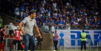 Sidnei ressaltou que houve mais equilíbrio no jogo do que nervosismo da equipe estrelada- Vinnicius Silva/Cruzeiro  Foto: Lance!