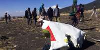 Destroços de avião da Ethiopian Airlines que caiu após decolar de Addis Ababa
10/03/2019
REUTERS/Tiksa Negeri  Foto: Reuters