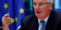 Negociador-chefe da UE para o Brexit, Michael Barnier
02/04/2019
REUTERS/Francois Lenoir  Foto: Reuters