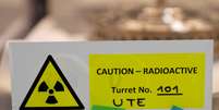 Adesivos de alerta a material radioativo em laborat&oacute;rio austr&iacute;aco da cidade de Seibersdorf
13/06/2018
REUTERS/Leonhard Foeger  Foto: Reuters
