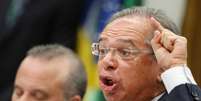 Ministro da Economia, Paulo Guedes, responde a parlamentares na CCJ
03/04/2019
REUTERS/Adriano Machado  Foto: Adriano Machado / Reuters