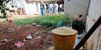 Alojamento de trabalhadores que fazem corte de cana-de-açúcar é encontrado em condições precárias, no município de Polôni, na região de São José do Rio Preto, interior do Estado de São Paulo, em 2007  Foto: Jonne Roriz / Estadão