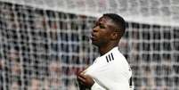 Vinicius Junior vinha sendo um dos destaques do Real Madrid até sofrer a lesão (Foto: Gabriel Bouys/AFP)  Foto: Lance!