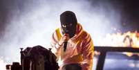 Show do Twenty One Pilots teve até fogo no palco  Foto: Gustavo Anterio / Futura Press