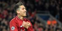 Firmino marcou o segundo gol do Liverpool nesta terça contra o Porto (Foto: LLUIS GENE/AFP)  Foto: LANCE!