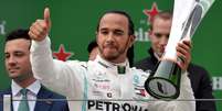 Hamilton vence Grande Prêmio da China “muito especial”  Foto: STR/ AFP / F1Mania