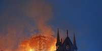 Incêndio na Catedral de Notre-Dame  Foto: EPA / Ansa
