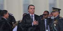 Presidente Jair Bolsonaro participa de cerimônia em homenagem ao Dia do Exército 
17/04/2019
REUTERS/Adriano Machado  Foto: Reuters
