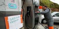 Posto sem combust&iacute;vel no Porto, em Portugal
17/04/2019
REUTERS/Rafael Marchante  Foto: Reuters