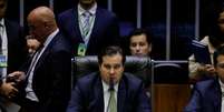 Presidente da Câmara dos Deputados, Rodrigo Maia, durante sessão da Casa em Brasília
02/04/2019 REUTERS/Adriano Machado  Foto: Reuters