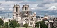 Visão geral da Catedral de Notre Dame  Foto: EPA / BBC News Brasil