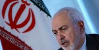 O ministro das Relações Exteriores do Irã, Mohammad Javad Zarif, durante entrevista à Reuters em Nova York
24/04/2019
REUTERS/Carlo Allegri   Foto: Reuters