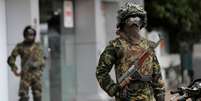 Soldados das for&ccedil;as especiais de seguran&ccedil;a do Sri Lanka em Colombo
26/04/2019
REUTERS/Dinuka Liyanawatte  Foto: Dinuka Liyanawatte / Reuters