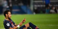 Neymar já havia sido punido pela Uefa no início da semana por insultos à arbitragem na Champions League (AFP)  Foto: LANCE!