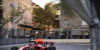 “Nós extraímos o máximo que poderíamos ter feito”, disse Leclerc  Foto: Alexader Nemenov/ AFP / F1Mania