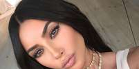 A empresária Kim Kardashian.  Foto: Instagram/@kimkardashian / Estadão Conteúdo