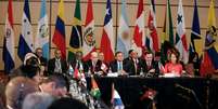 Reunião de líderes do Grupo de Lima em Santiago, Chile  
15/04/2019
REUTERS/Rodrigo Garrido  Foto: Reuters