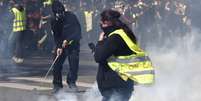 França enfrenta novos protestos com coletes amarelos  Foto: ANSA / Ansa - Brasil