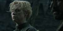 Presente em 'Game of Thrones' desde a segunda temporada, em 2012, Gwendoline Christie interpreta Brienne de Tarth na série.    Foto: Reprodução de 'Game of Thrones' (2011) / HBO / Estadão Conteúdo