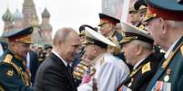 Presidente russo, Vladimir Putin, acompanha parada militar em Moscou
09/05/2019
Sputnik/Alexei Nikolsky/Kremlin via REUTERS  Foto: Reuters