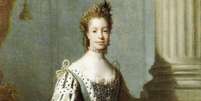 Sophie Charlotte de Mecklenburg-Strelitz, mulher do rei George III (1738-1820), era descendente direta de uma africana  Foto: National Portrait Gallery/ Public Domain / BBC News Brasil