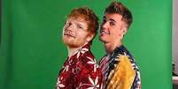Ed Sheeran e Justin Bieber lan&ccedil;am single juntos   Foto: Instagram / Reprodu&ccedil;&atilde;o