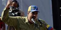 Nicolás Maduro já superou duros protestos contra ele em 2014 e 2017, mas agora a situação é diferente  Foto: AFP / BBC News Brasil