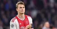 De Ligt se tornou no capitão mais novo da história do Ajax (Foto; AFP)  Foto: Lance!