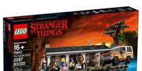 ‘Stranger Things’ ganha versão Lego e materializa ‘mundo invertido’.  Foto: Divulgação/Lego / Estadão