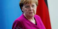 Chanceler alemã, Angela Merkel, durante entrevista coletiva em Berlim
16/05/2019 REUTERS/Fabrizio Bensch  Foto: Reuters