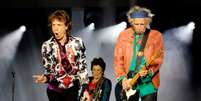 Mick Jagger, Keith Richards e Ron Wood, integrantes do &#039;Rolling Stones&#039;  Foto: Jean-Paul Pelissier / Reuters
