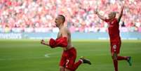 Lendas do Bayern conquistaram mais um título alemão(Foto: Divulgação/Twitter)  Foto: LANCE!