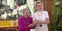 As apresentadoras Ana Maria Braga e&nbsp;Palmirinha Onofre.  Foto: Reprodu&ccedil;&atilde;o/TV Globo / Estad&atilde;o Conte&uacute;do
