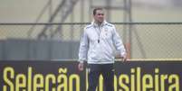 O técnico André Jardine, da Seleção Brasileira Sub-18  Foto: Lucas Figueiredo / CBF