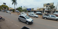 Imagem do centro de Parcatu (MG), cidade onde ocorreu o crime  Foto: Google Street View/ Reprodução