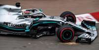 Lewis Hamilton lidera domínio da Mercedes no TL2 em Mônaco  Foto: Andrej Isakovic/ AFP / F1Mania