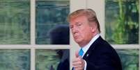 Presidente dos Estados Unidos, Donald Trump, em Washington. 23/5/2019. REUTERS/Carlos Barria   Foto: Reuters
