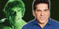 Hulk e seu intérprete na série cultuada: ambos têm fãs de várias gerações  Foto: Divulgação
